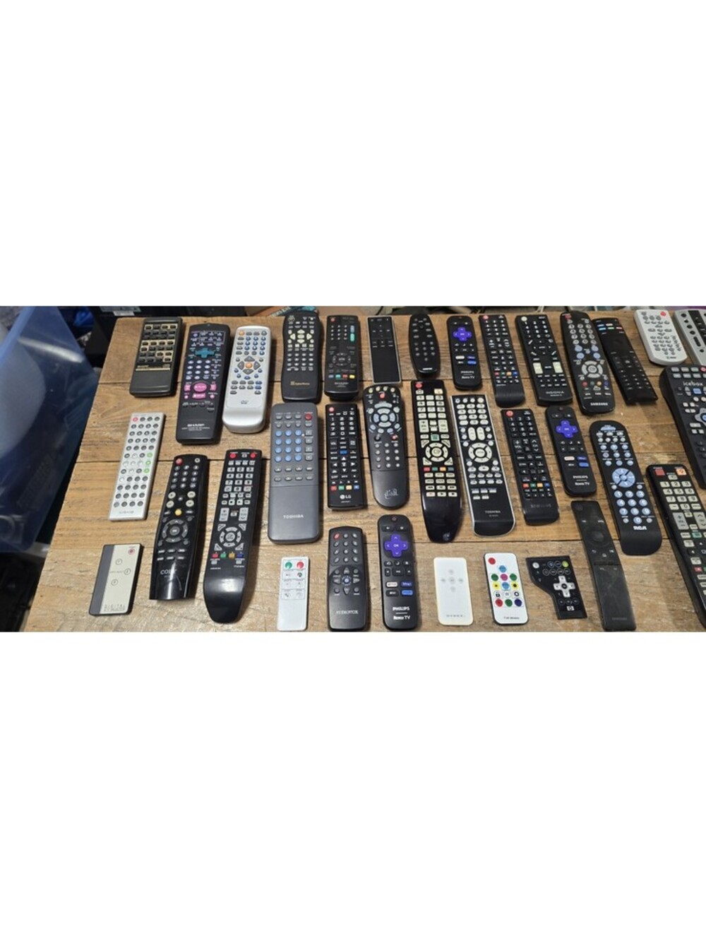 Wholesale Lot of 113 Assorted Remote Controls